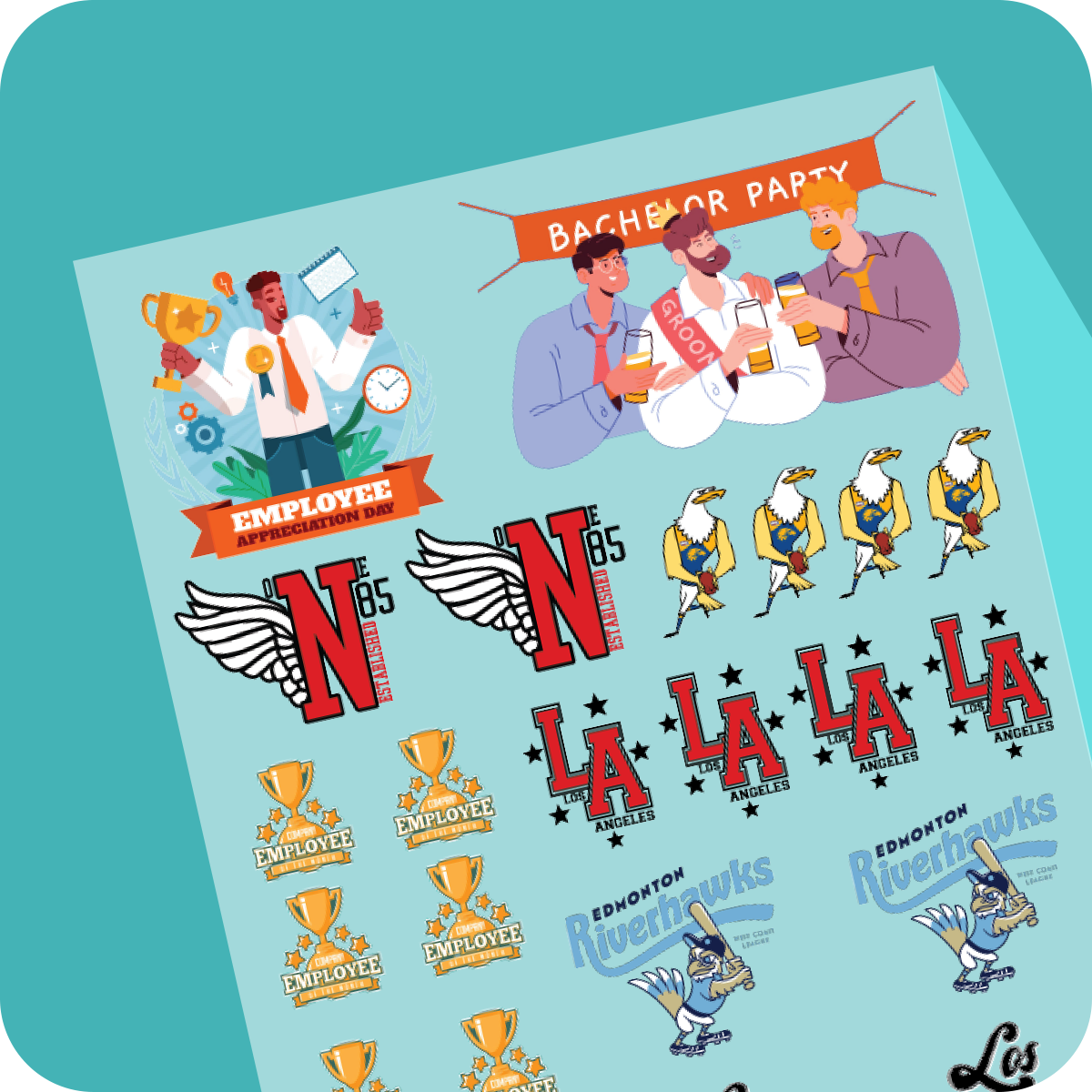 DTF Heat Transfers